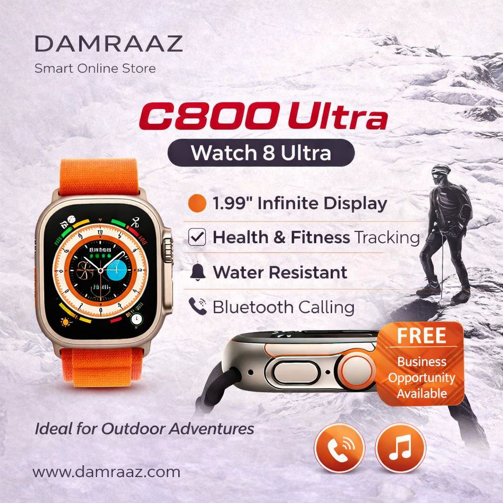 C800 Ultra Smart Watch (Watch 8 Ultra)