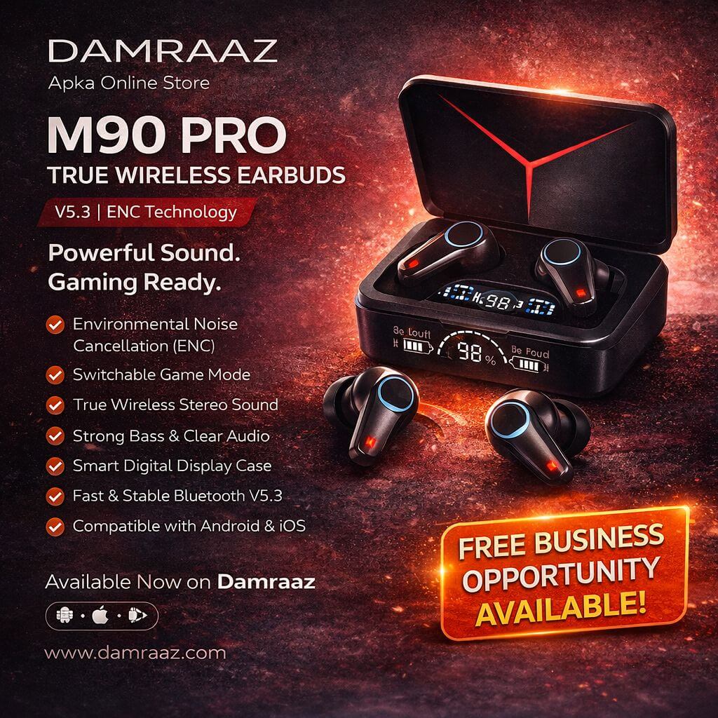 M90 Pro True Wireless Earbuds