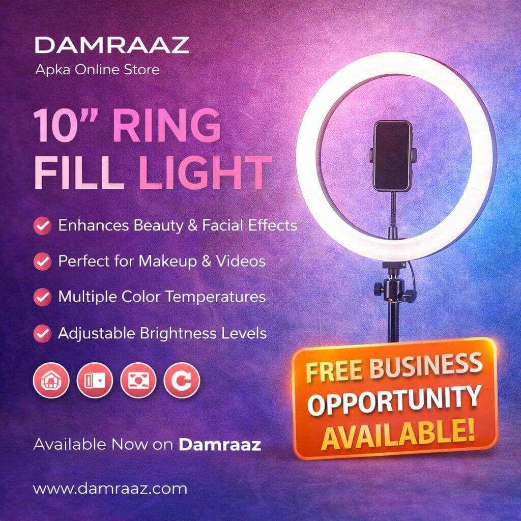 The 10-Inch Ring Fill Light