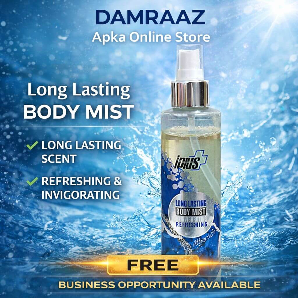Long Lasting Body Mist – Refreshing & Invigorating