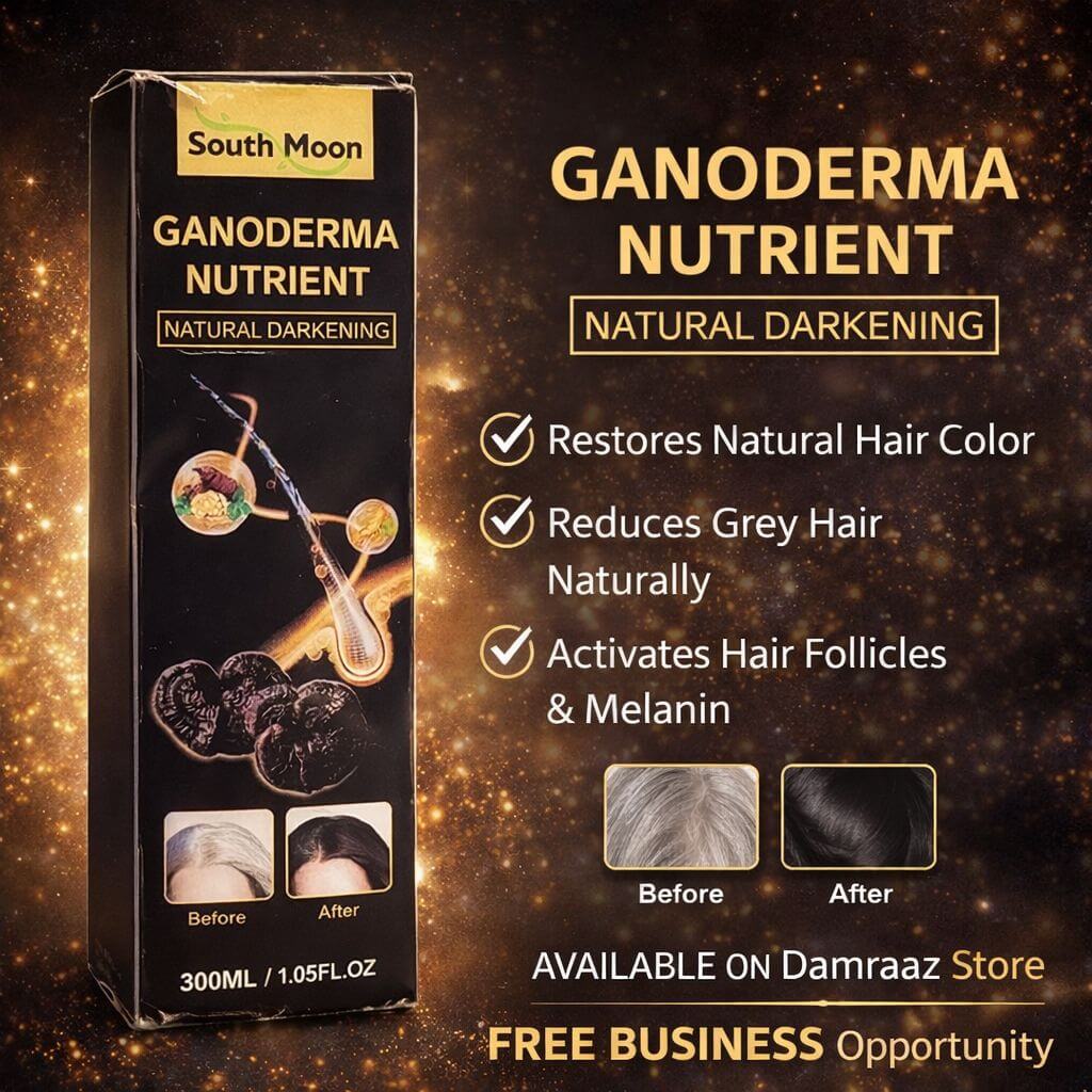 South Moon Ganoderma Nutrient – Natural Hair Darkening Shampoo