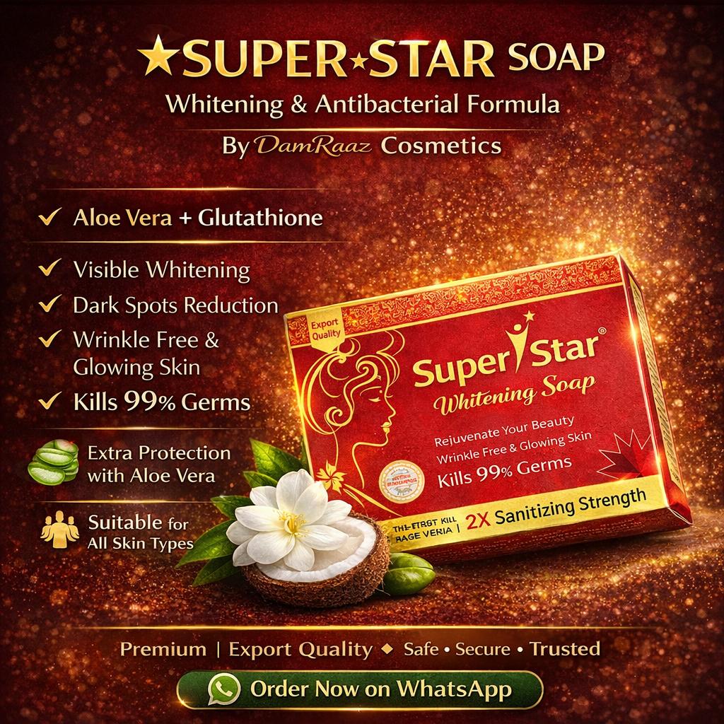 Super Star Whitening Soap