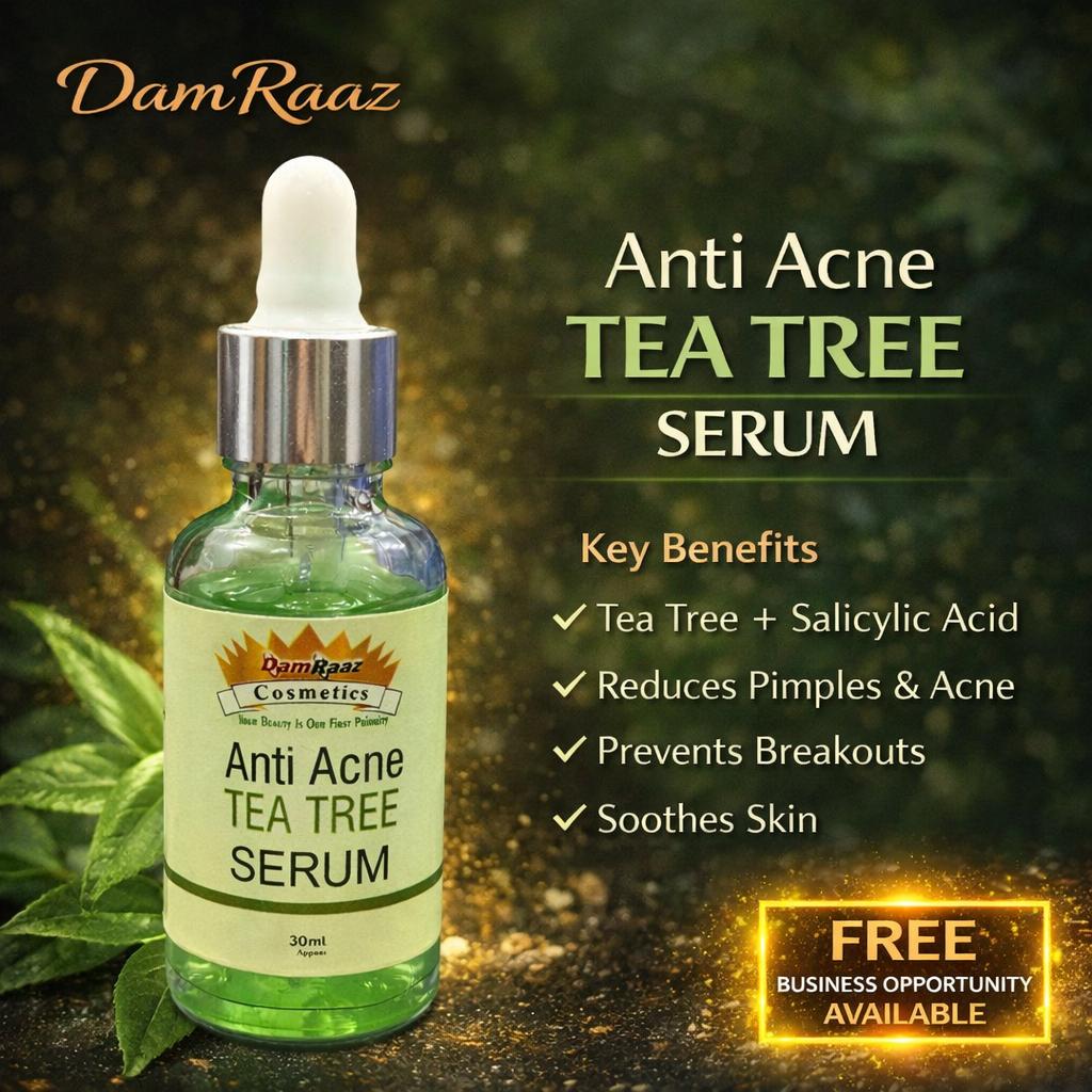 DamRaaz Anti-Acne Tea Tree Serum