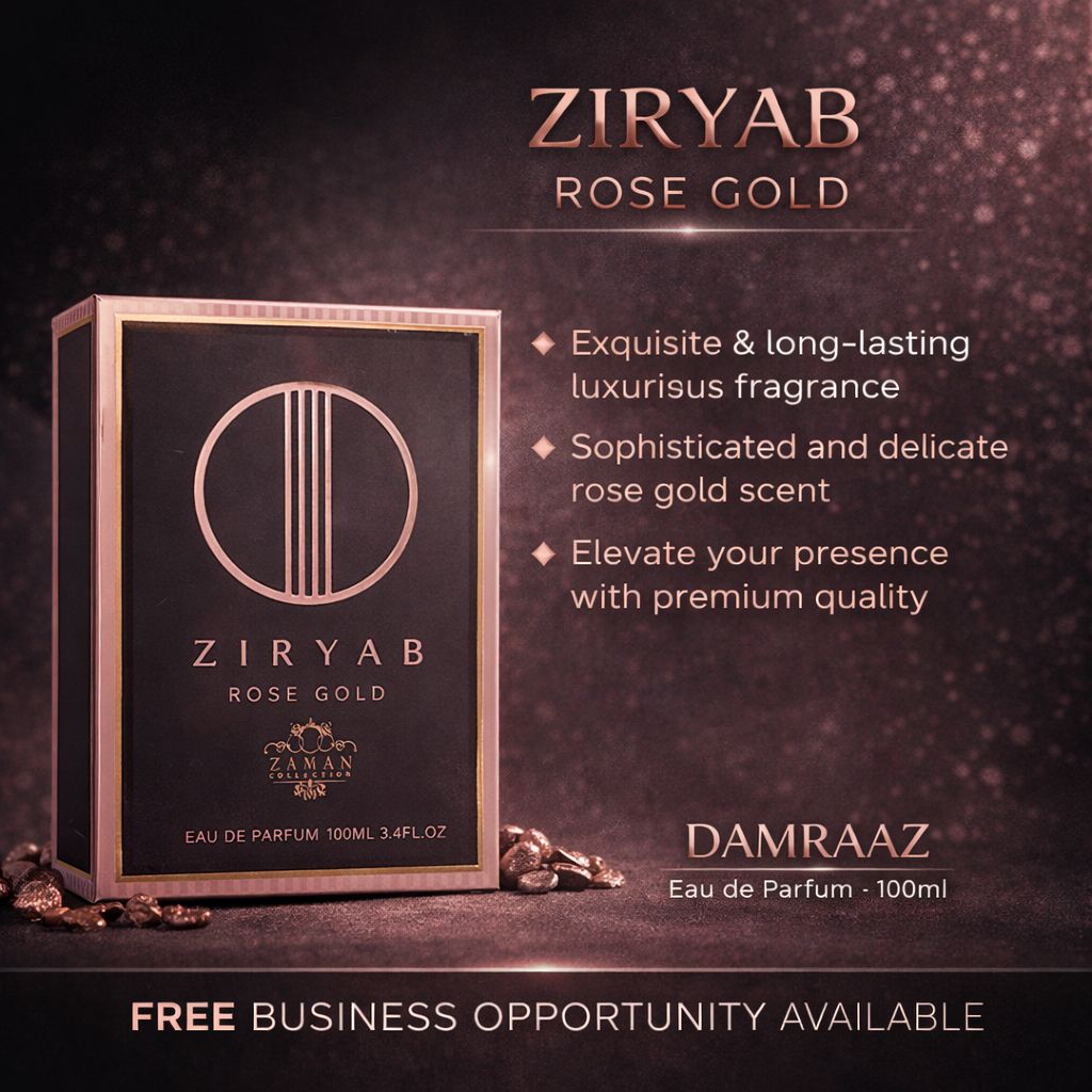 Ziryab Rose Gold – Eau de Parfum (100ml)