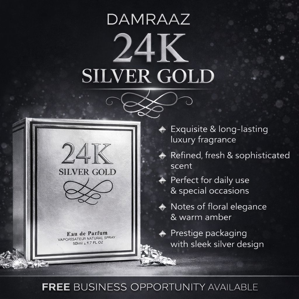 24K Silver Gold – Eau de Parfum (50ml)