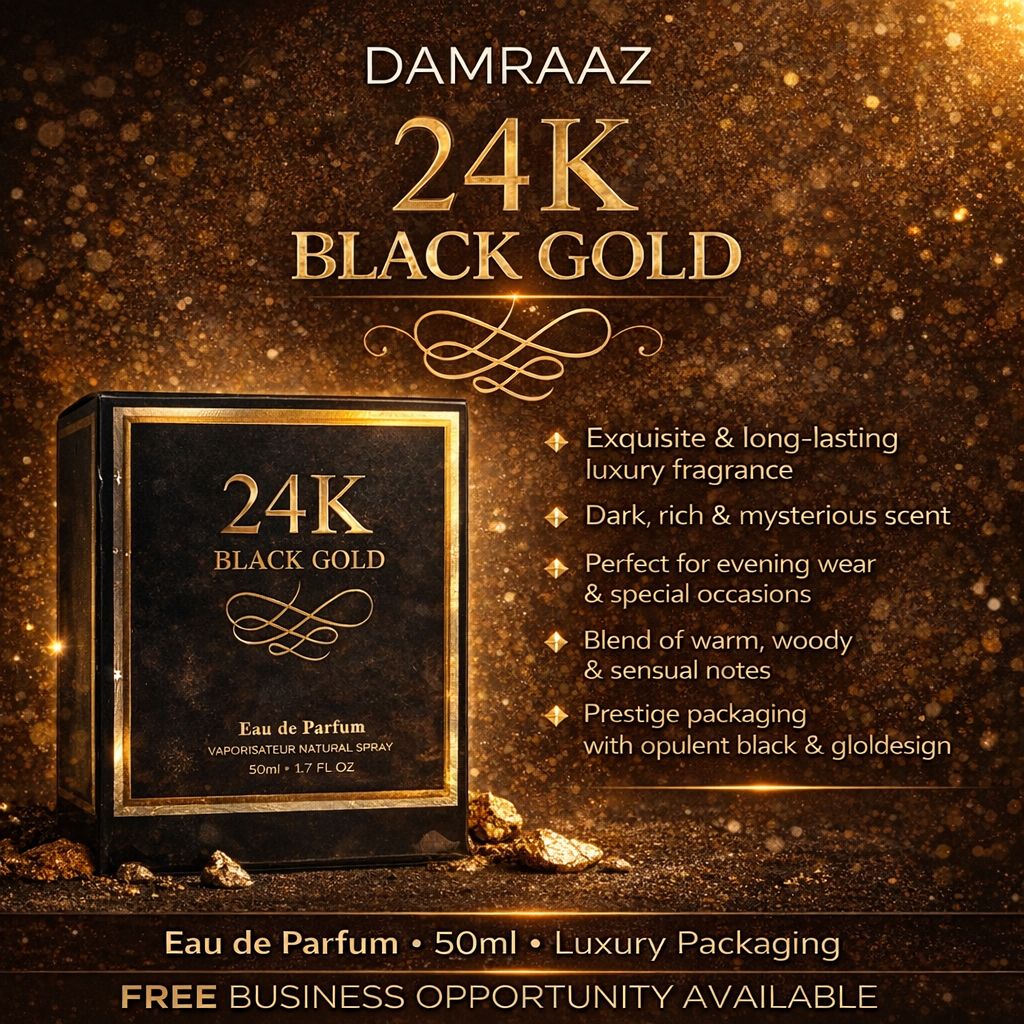 24K Black Gold – Eau de Parfum (50ml)