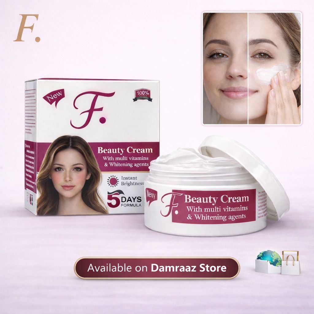 F. Beauty Cream – With Multi Vitamins & Whitening Agents