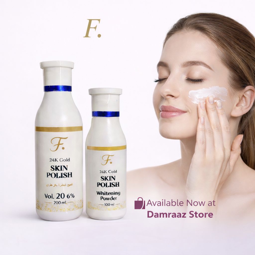 F. 24K Gold Skin Polish – Whitening & Skin Brightening Treatment