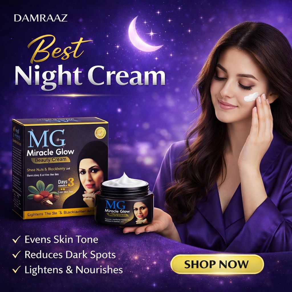 DAMRAAZ MG Miracle Glow Night Cream