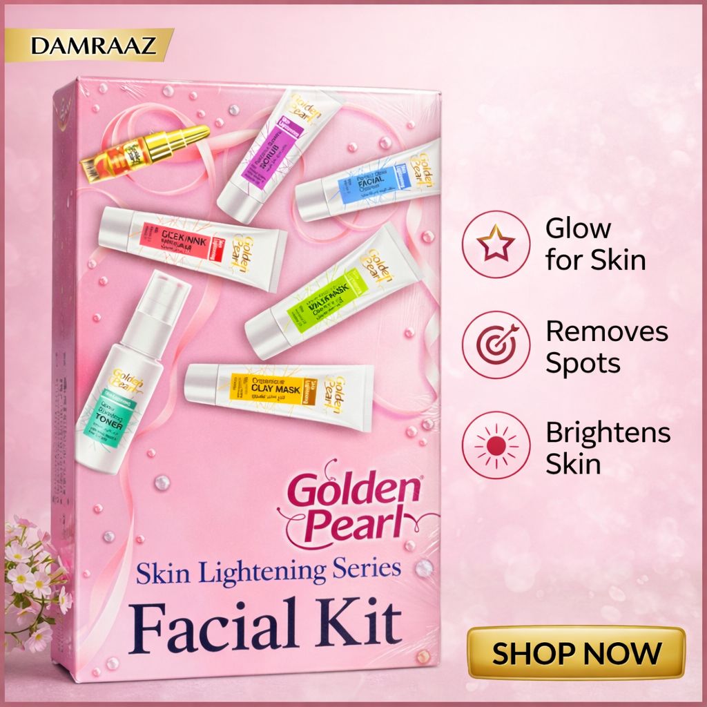 Golden Pearl Skin Lightening Series – Facial Kit