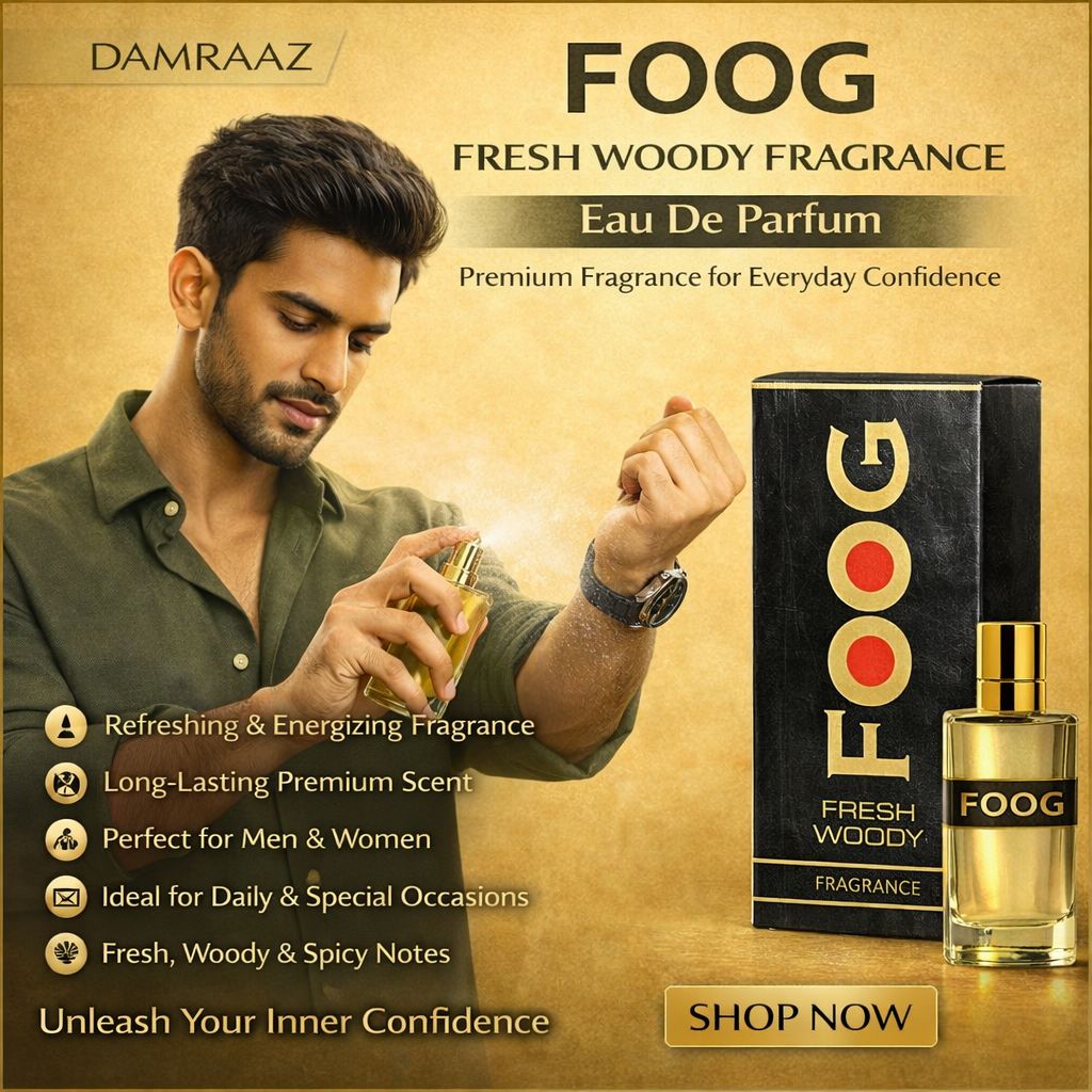 FOOG Fresh Woody Fragrance – Eau De Parfum