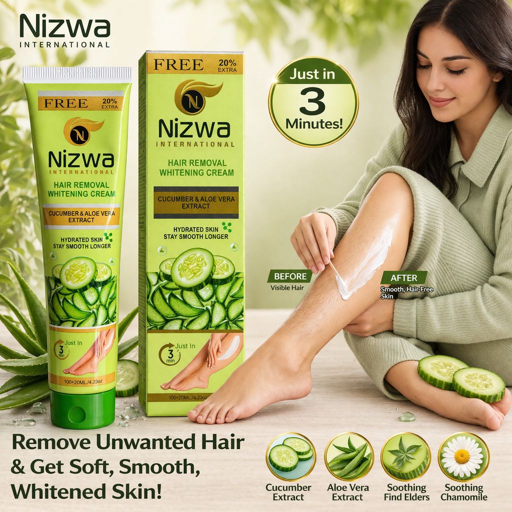 Nizwa International Hair Removal Whitening Cream