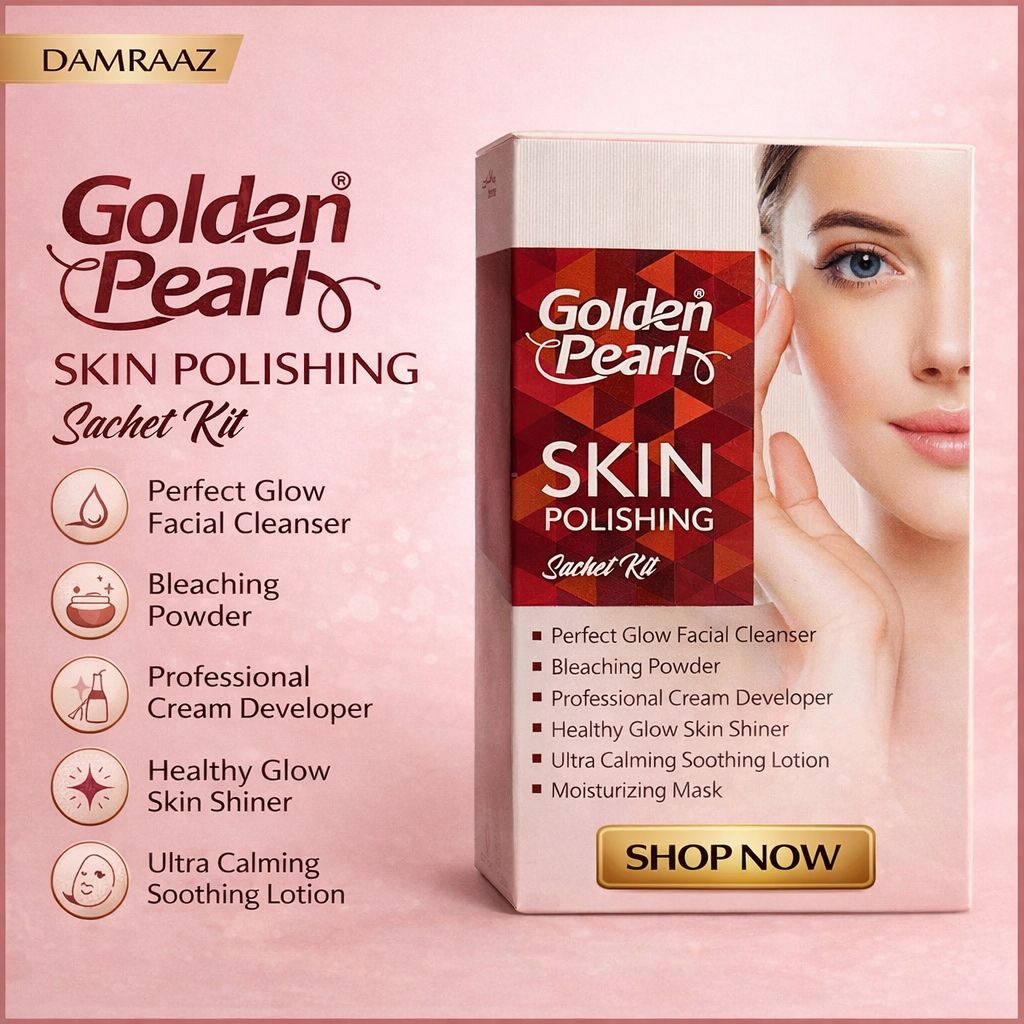 Golden Pearl Skin Polishing Sachet Kit