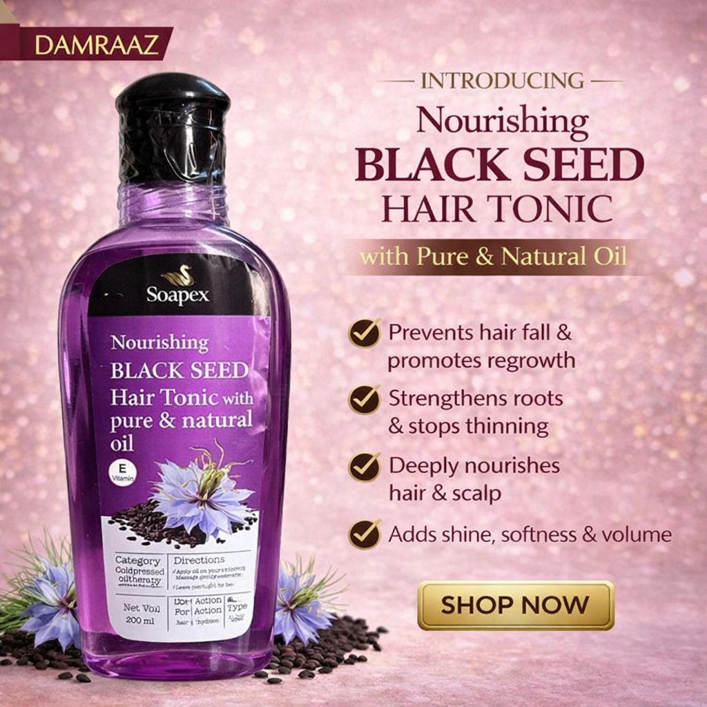 Soapex Nourishing Black Seed Hair Tonic (200ml)