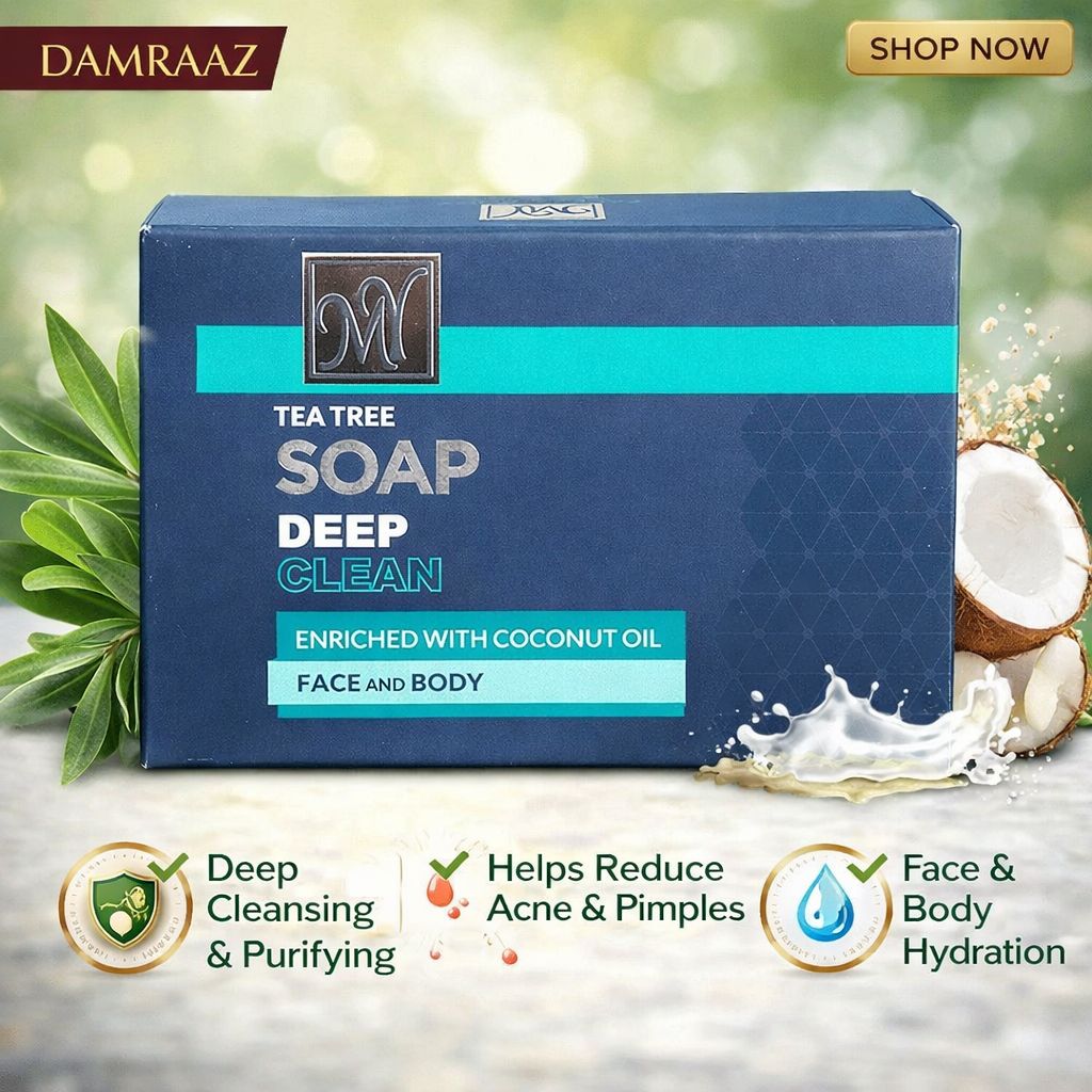 Tea Tree Deep Clean Soap (Face & Body)