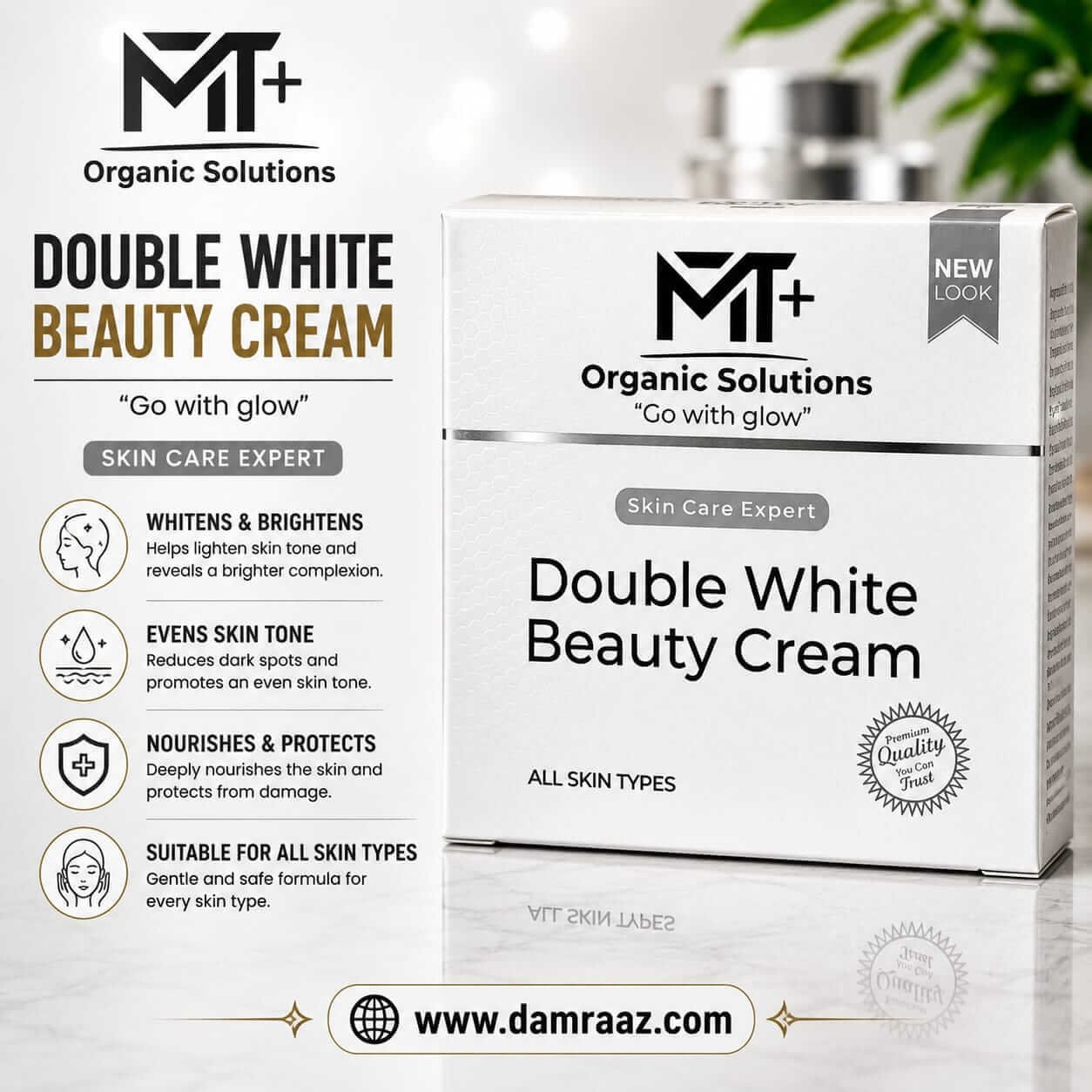 MT+ Double White Beauty Cream