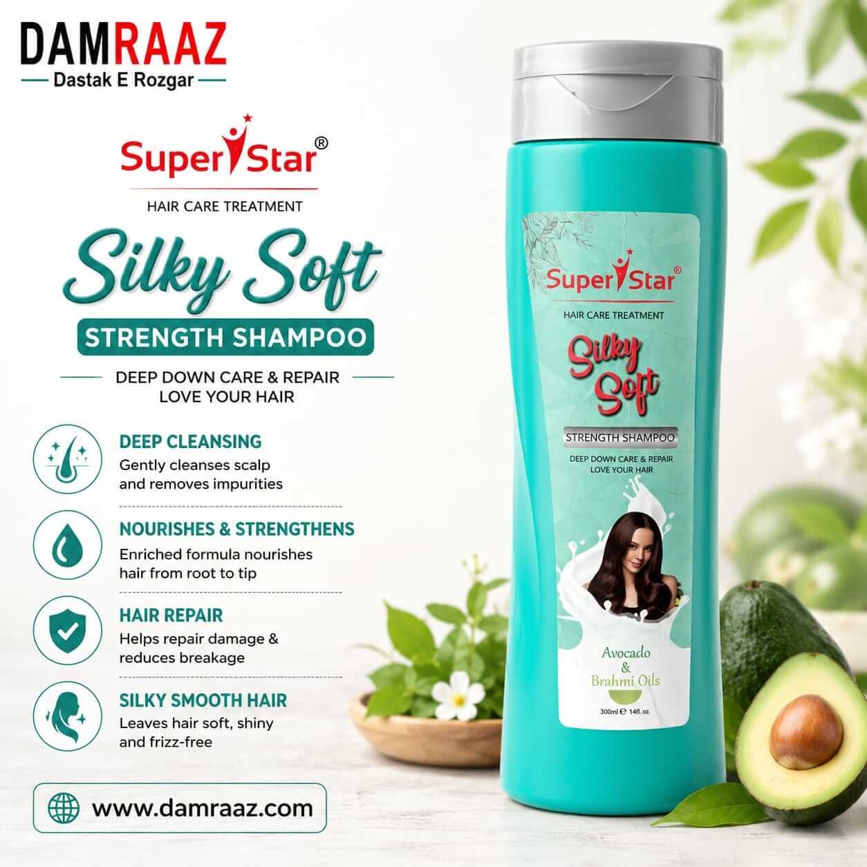 Super Star Silky Soft Strength Shampoo