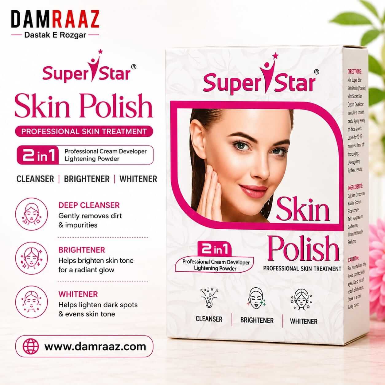 Super Star Skin Polish 2 in 1