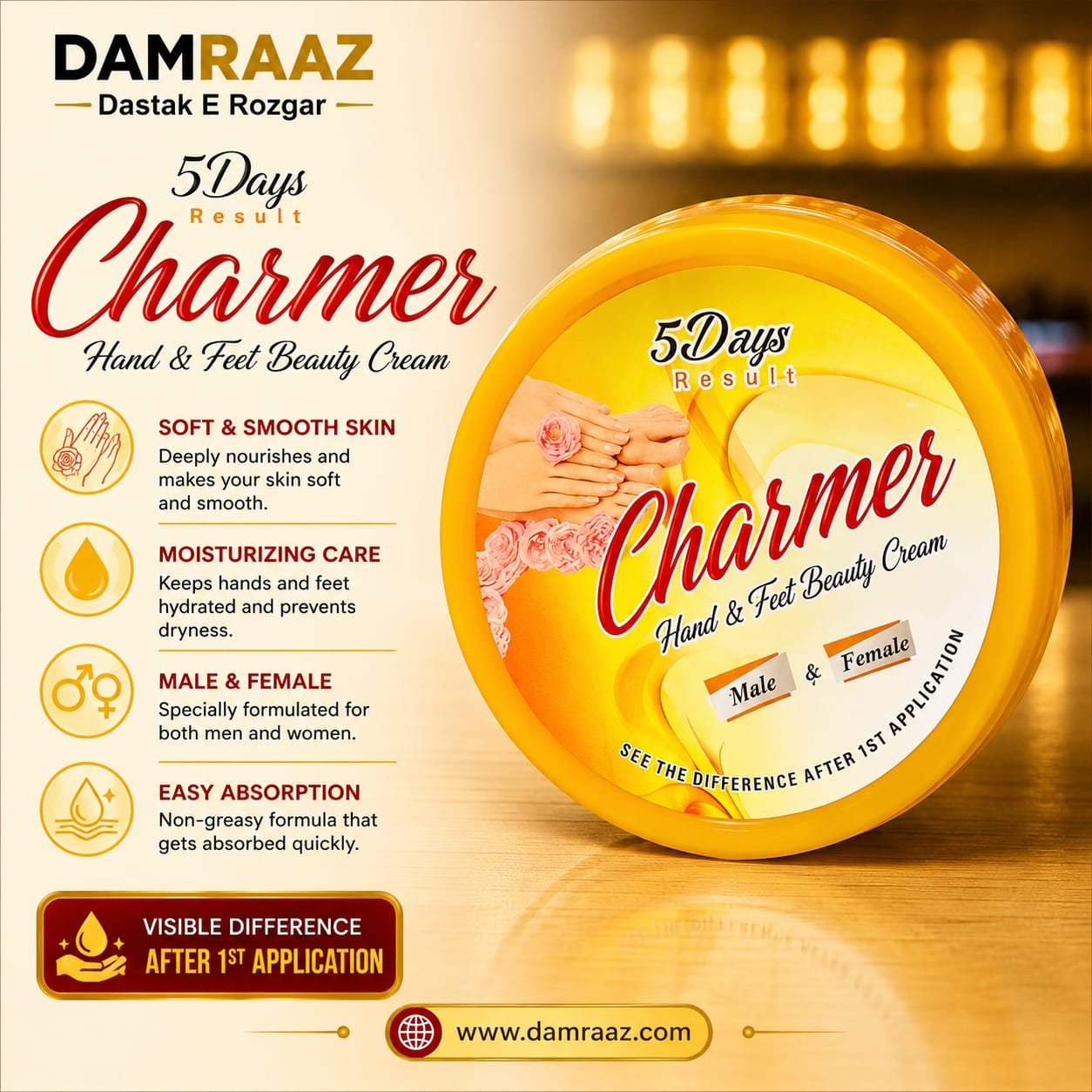 Charmix Hand & Feet Beauty Cream