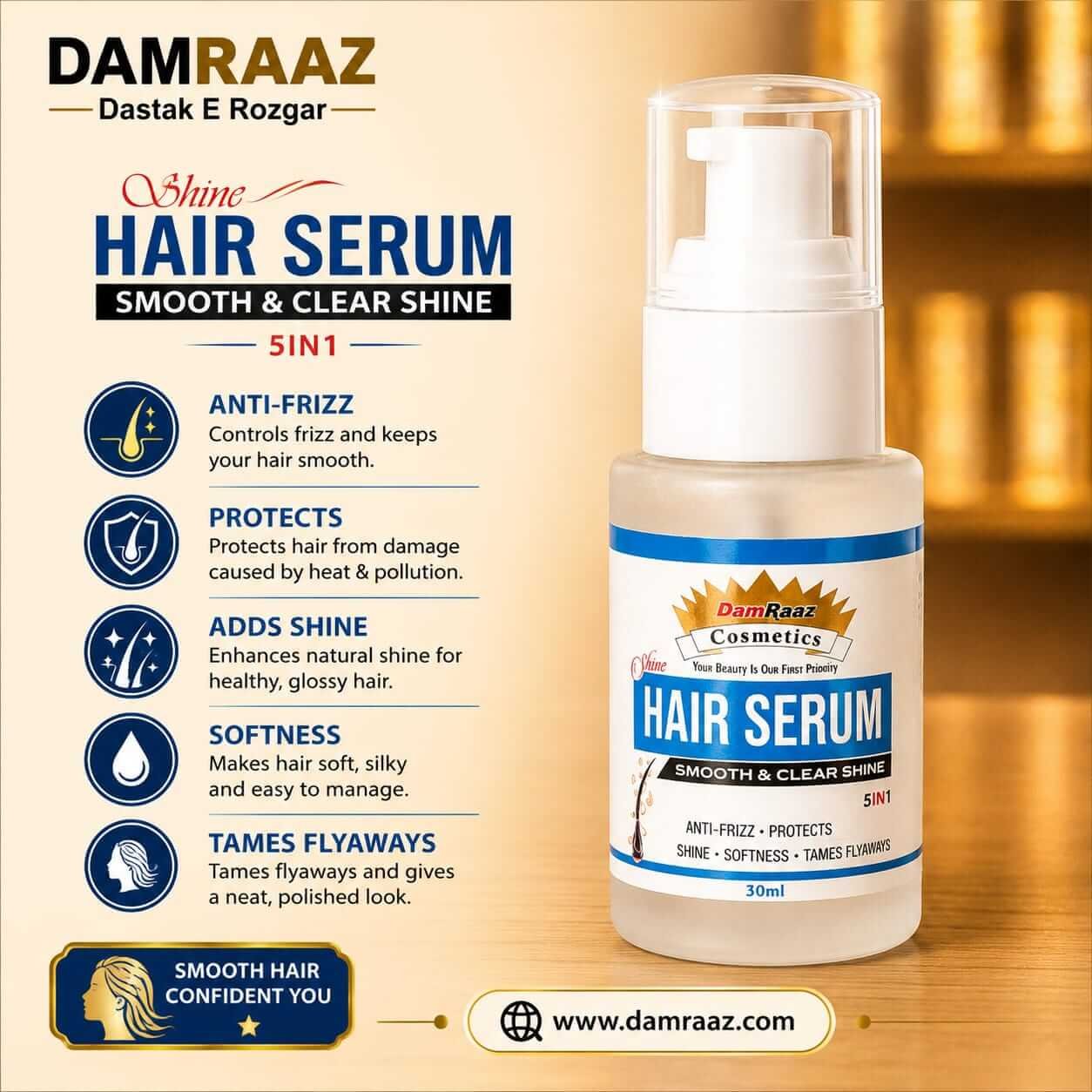 DamRaaz Hair Serum