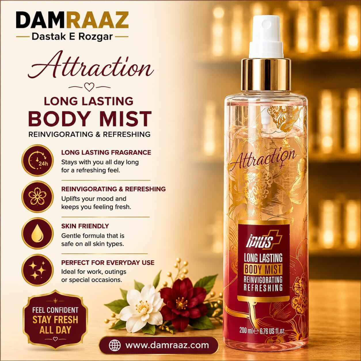 iPlus Attraction Body Mist