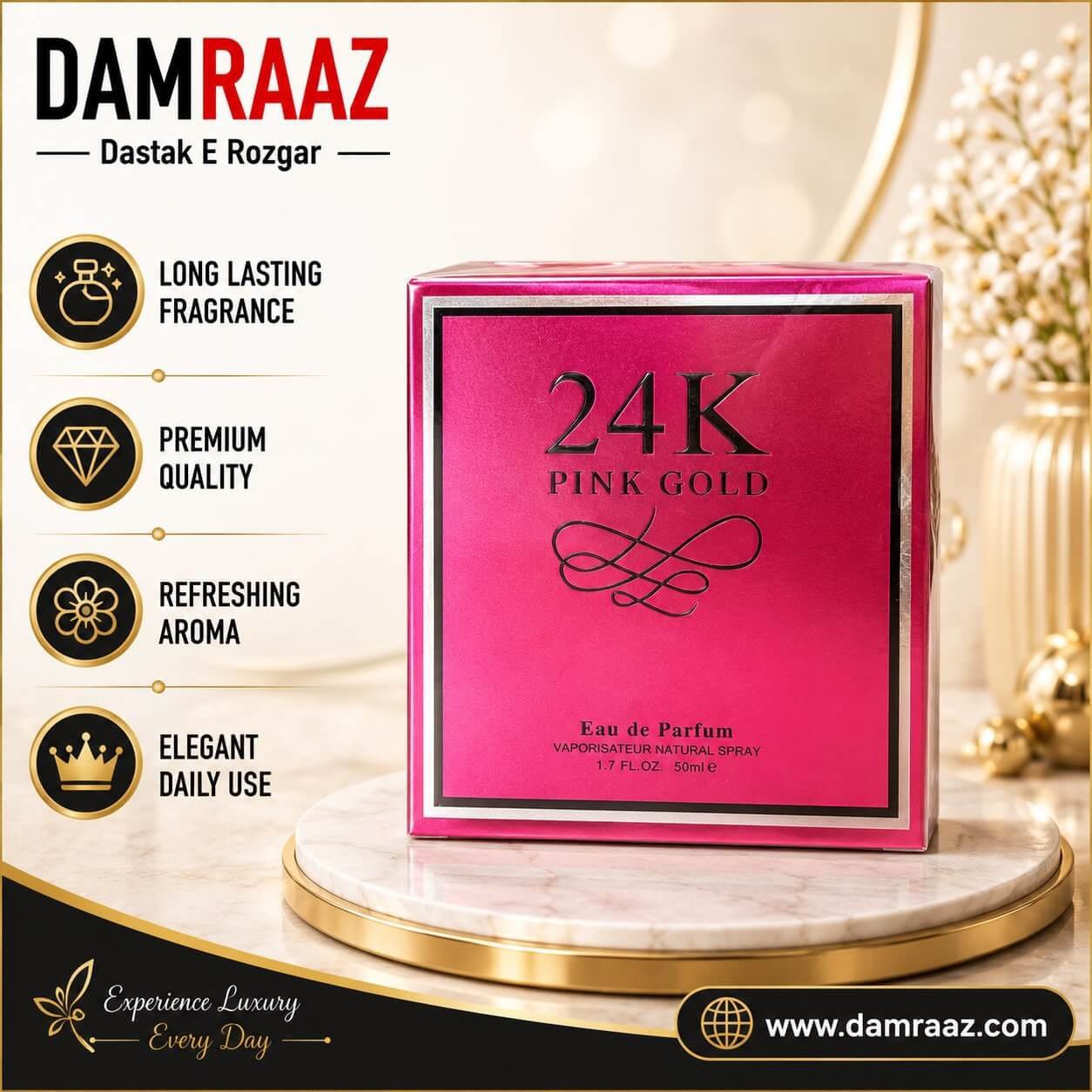 24K Pink Gold Eau De Parfum