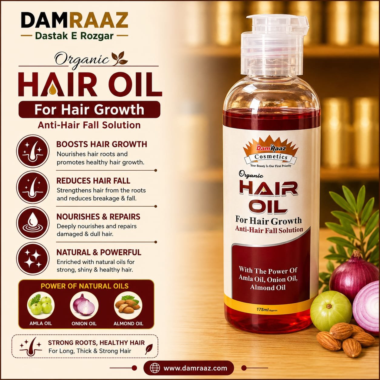 Organic Hair Oil