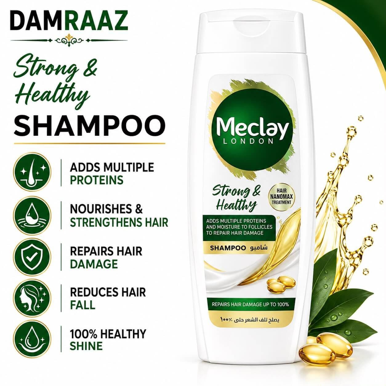 Meclay Strong & Healthy Shampoo