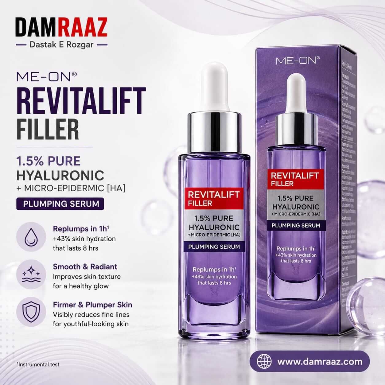 ME-ON Revitalift Filler Hyaluronic Plumping Serum