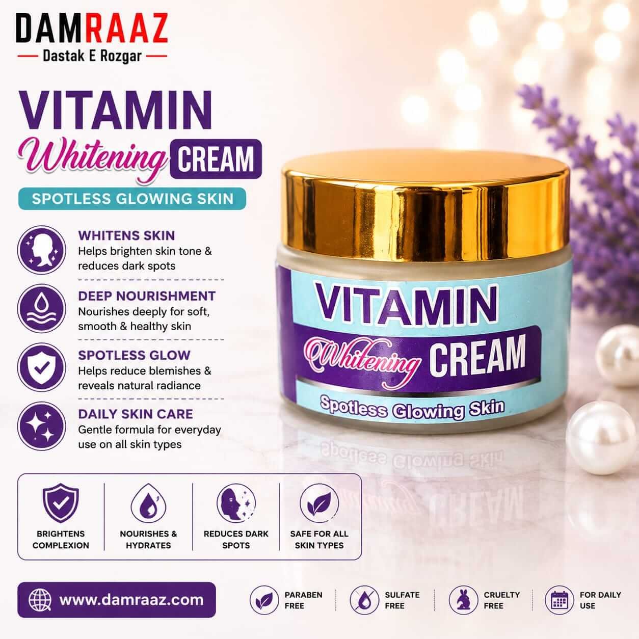 Vitamin Whitening Cream