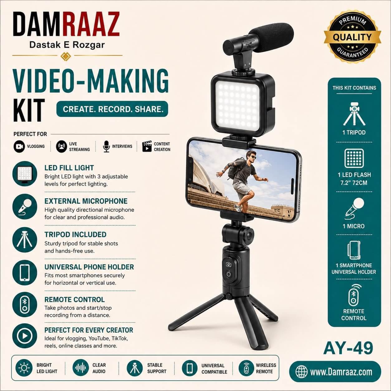 AY-49 Video Making Kit